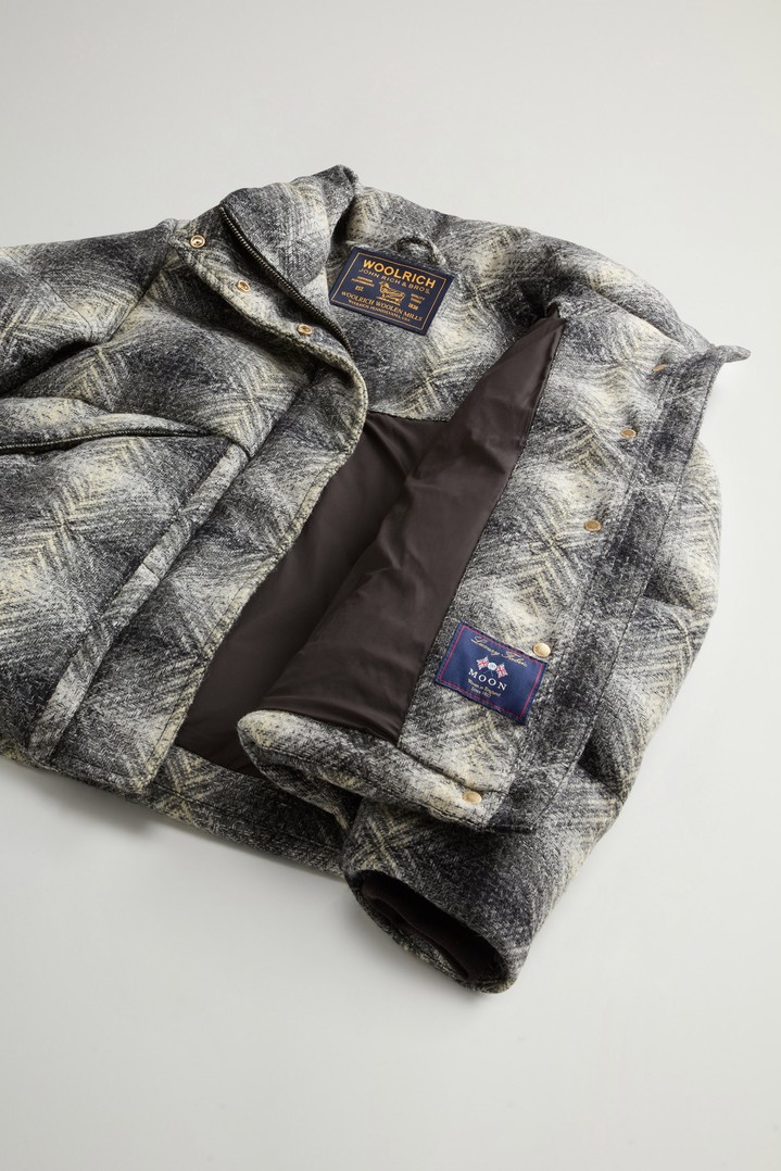 AZTEC WOOL PUFFER JACKET Bianco photo 8 | Woolrich