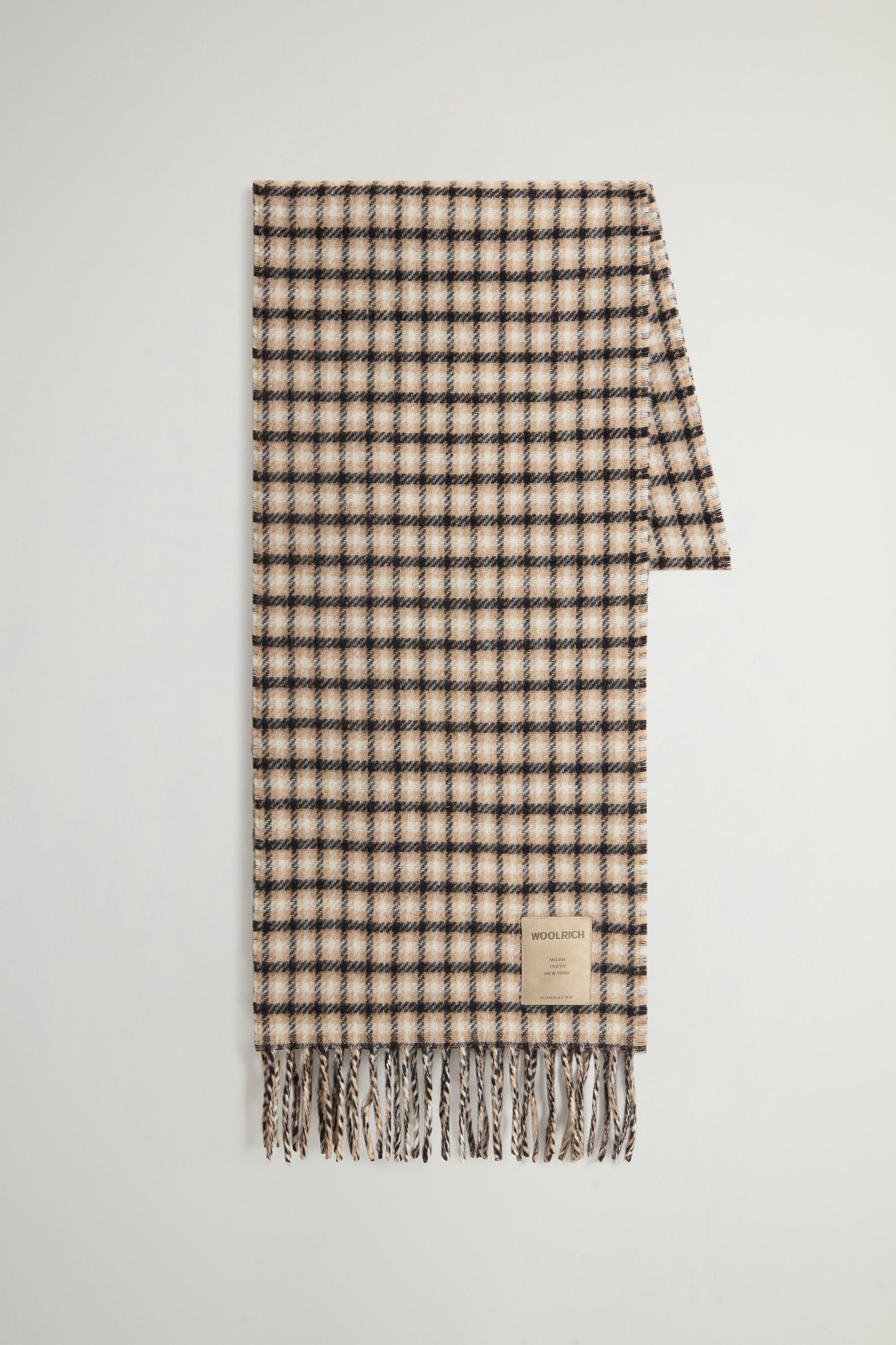 Pure Wool Jacquard Check Scarf Multicolor photo 1 | Woolrich