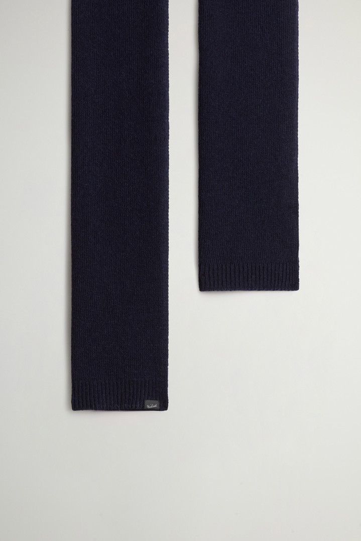 Scarf in Wool Blend Blue photo 4 | Woolrich