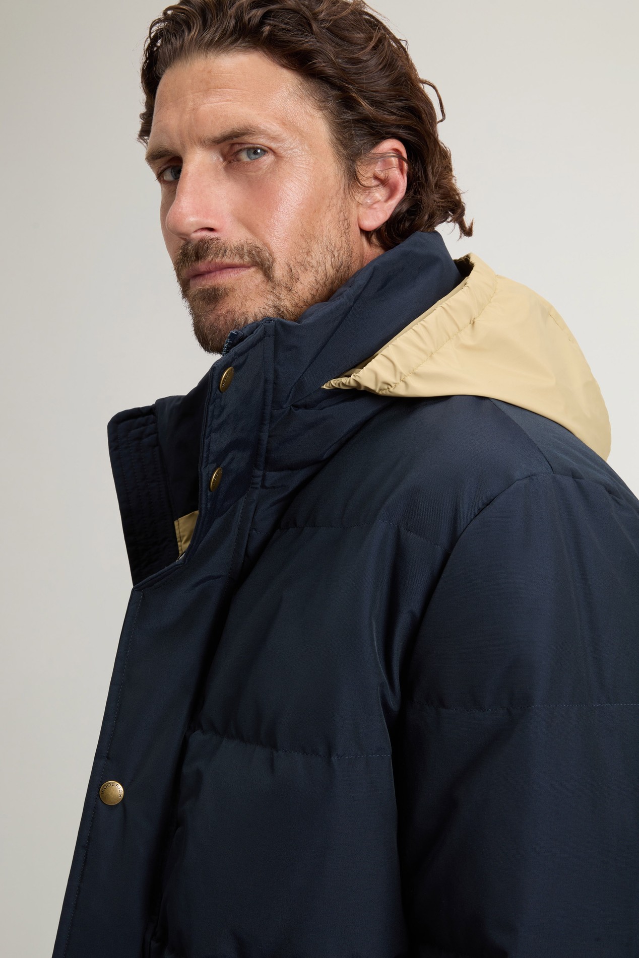 RAMAR CLOTH PUFFER Blue photo 4 | Woolrich