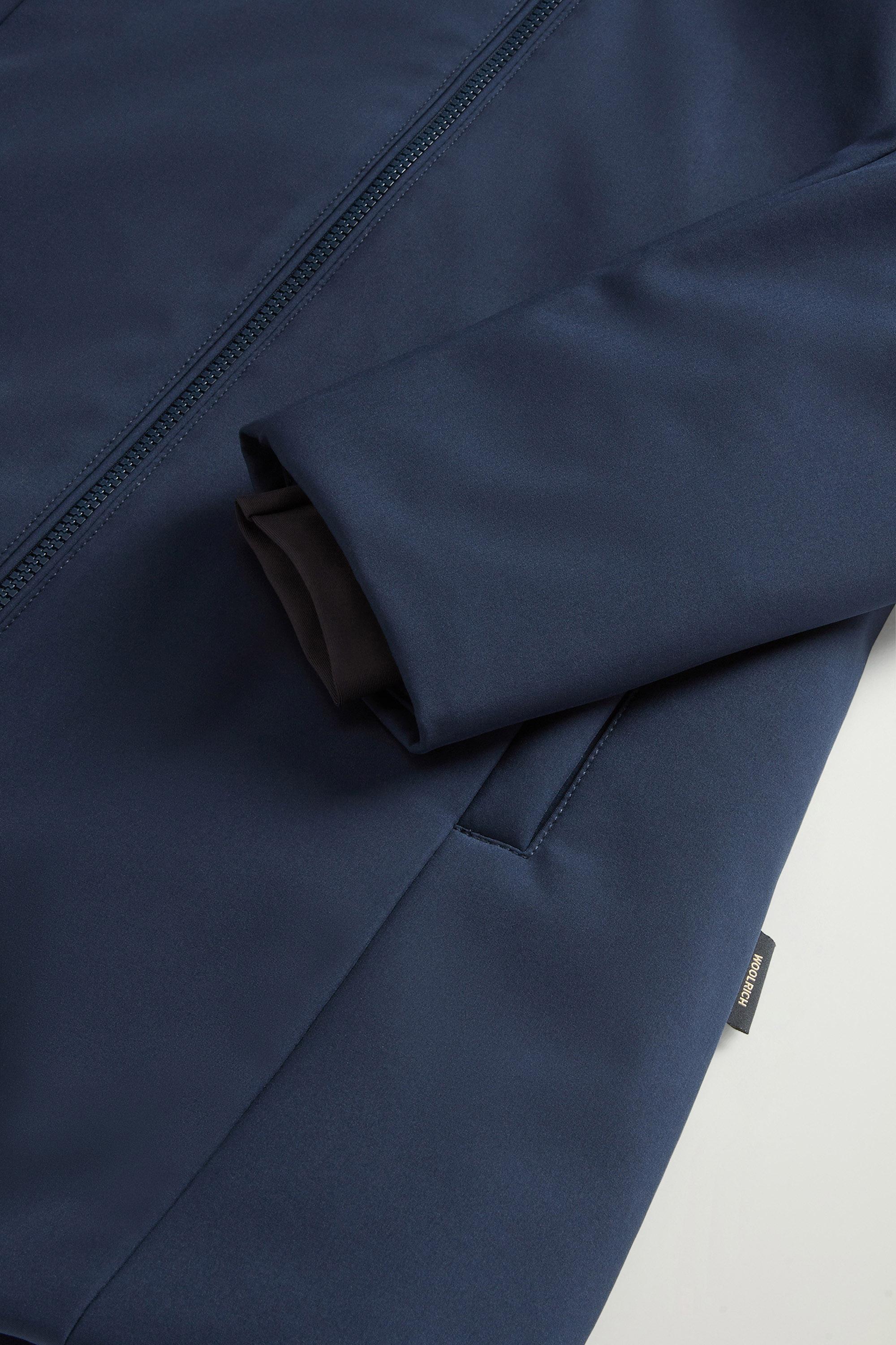 Firth Parka in Tech Softshell Blue photo 7 | Woolrich
