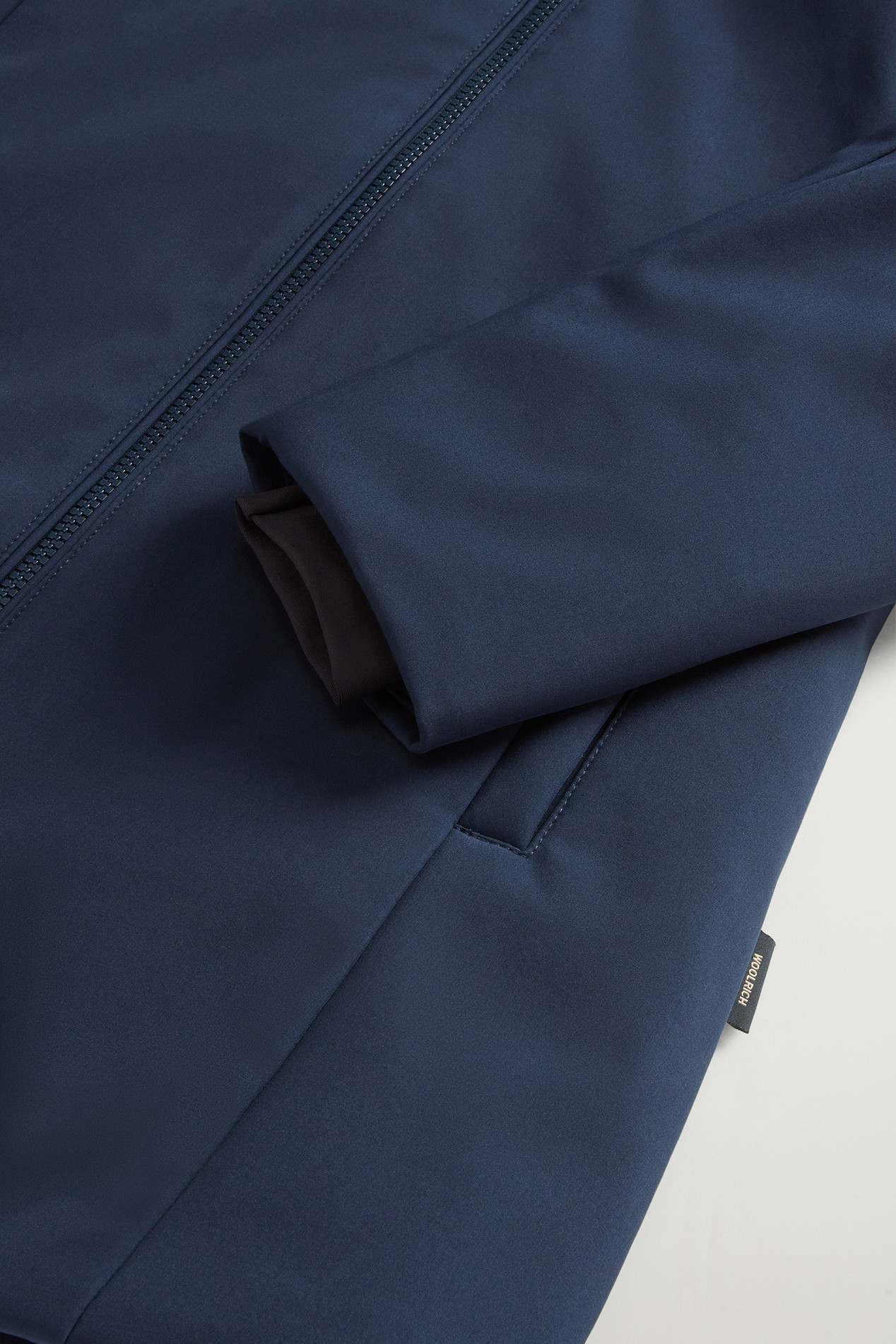 Firth Parka in Tech Softshell Blue photo 7 | Woolrich