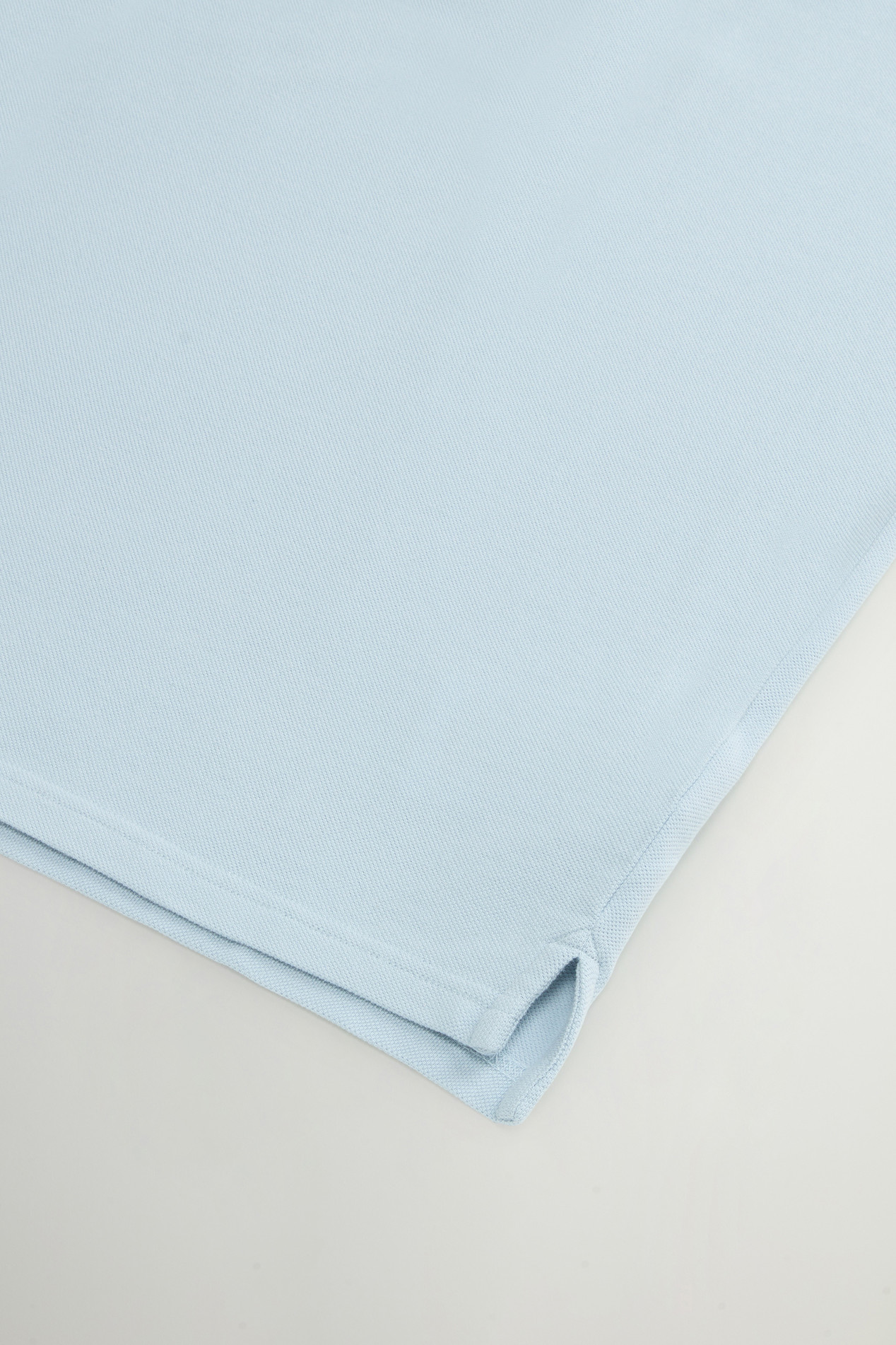 Pure Cotton Pique Polo Blue photo 3 | Woolrich