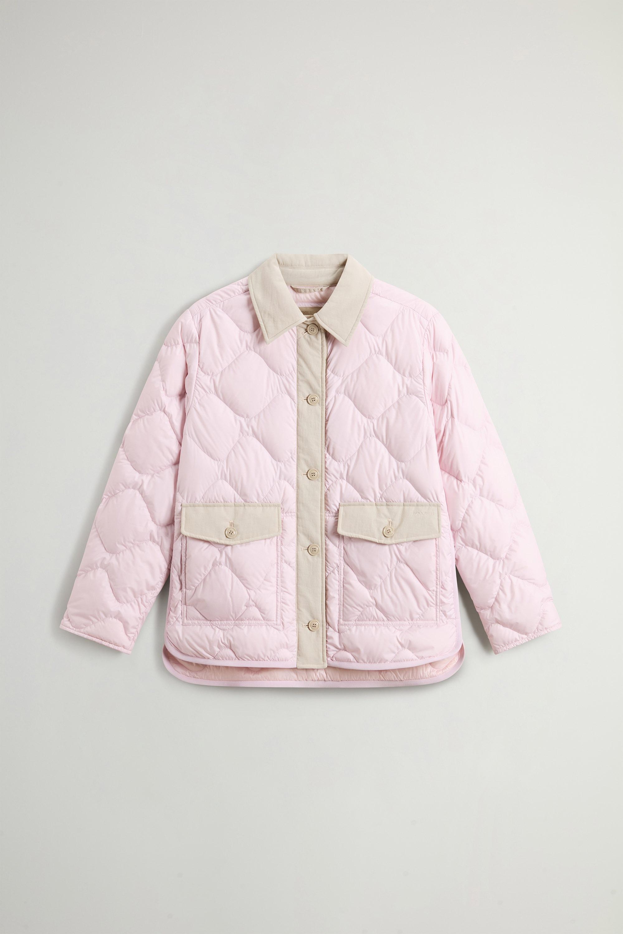Quilted Microfiber Heritage Jacket Pink photo 5 | Woolrich