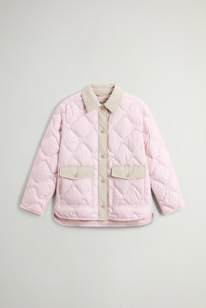 Quilted Microfiber Heritage Jacket Pink photo 5 | Woolrich