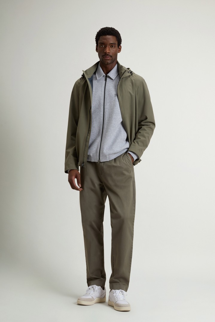 Pacific Jacket in Two-Layered Fabric Green photo 2 | Woolrich