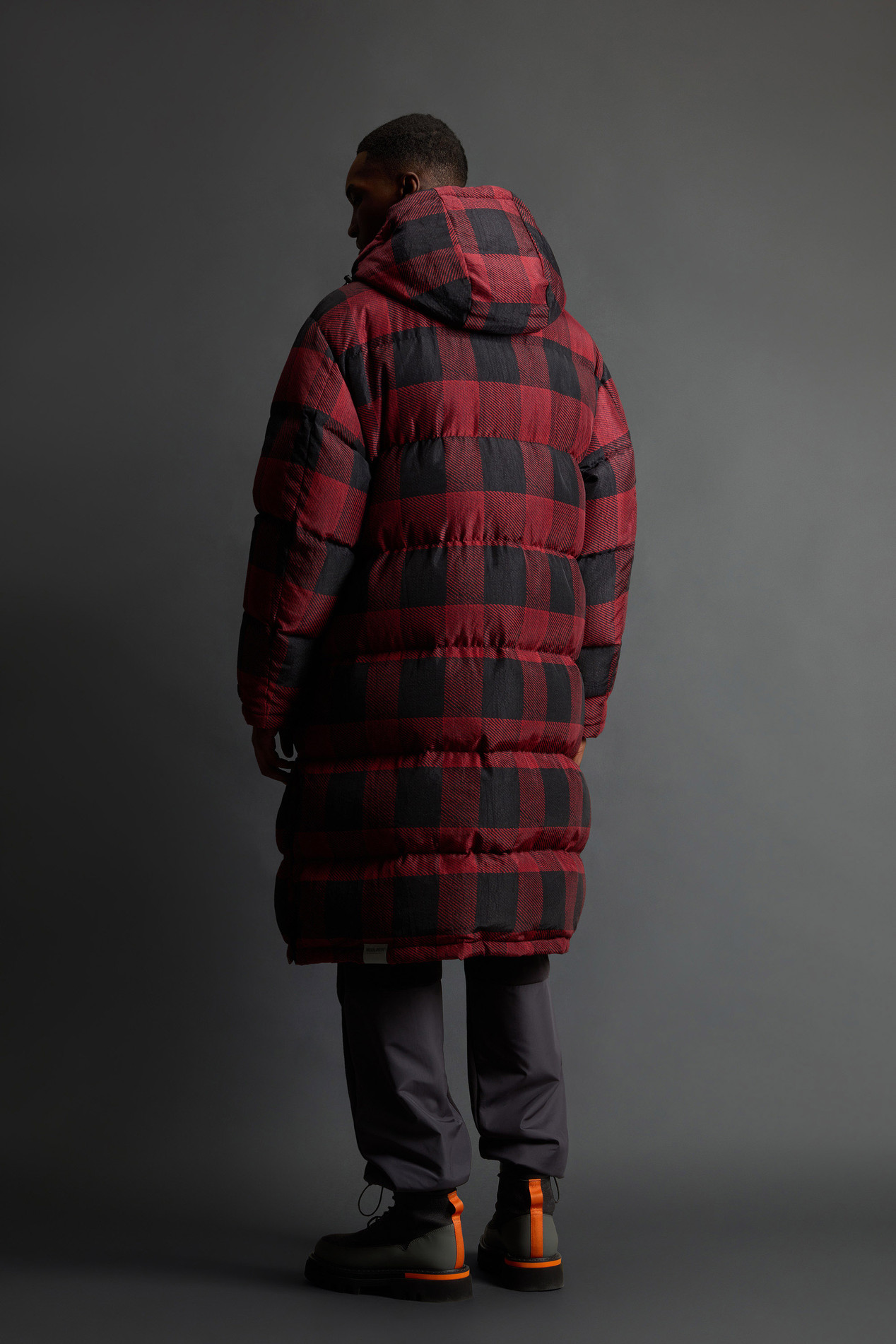 Quilted Check Parka in Olmetex Nylon by Todd Snyder Multicolor photo 3 | Woolrich