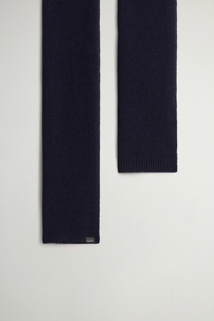Scarf in Wool Blend Blue photo 5 | Woolrich