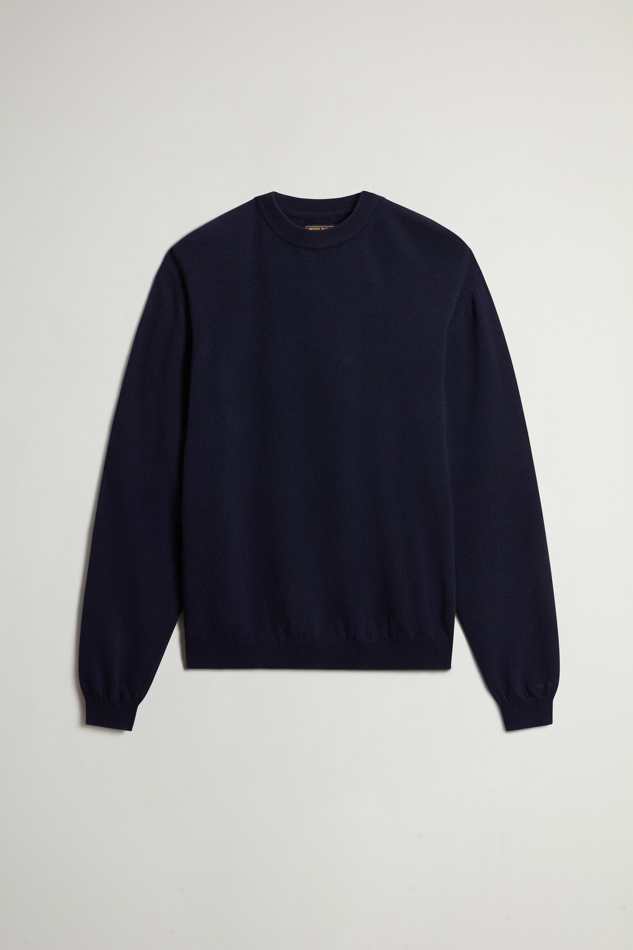 LAMBSWOOL CREWNECK GG13 Blue photo 5 | Woolrich
