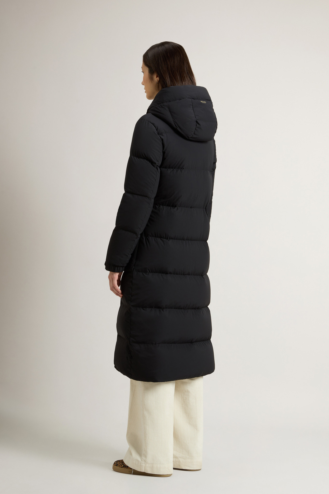 CLOUD MADISON LONG COAT Black photo 3 | Woolrich