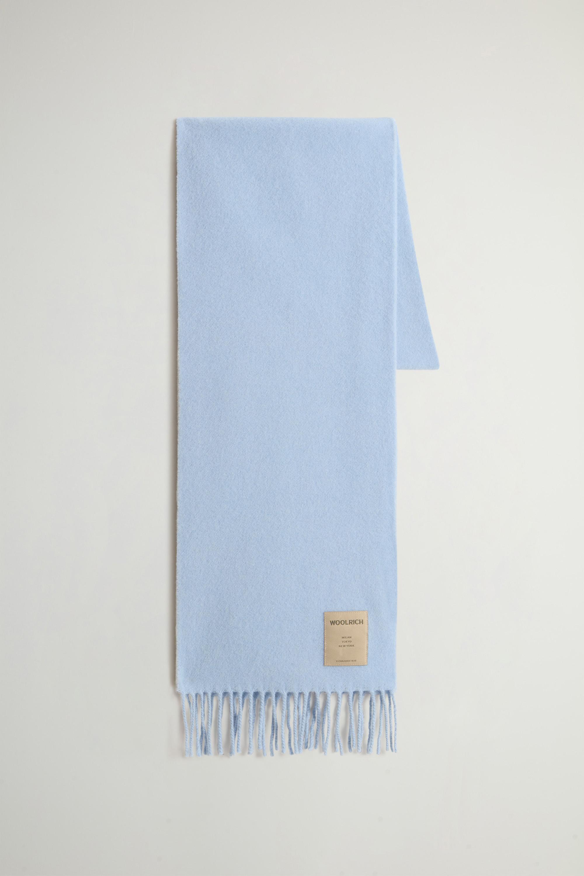 Pure Wool Scarf Blue photo 1 | Woolrich