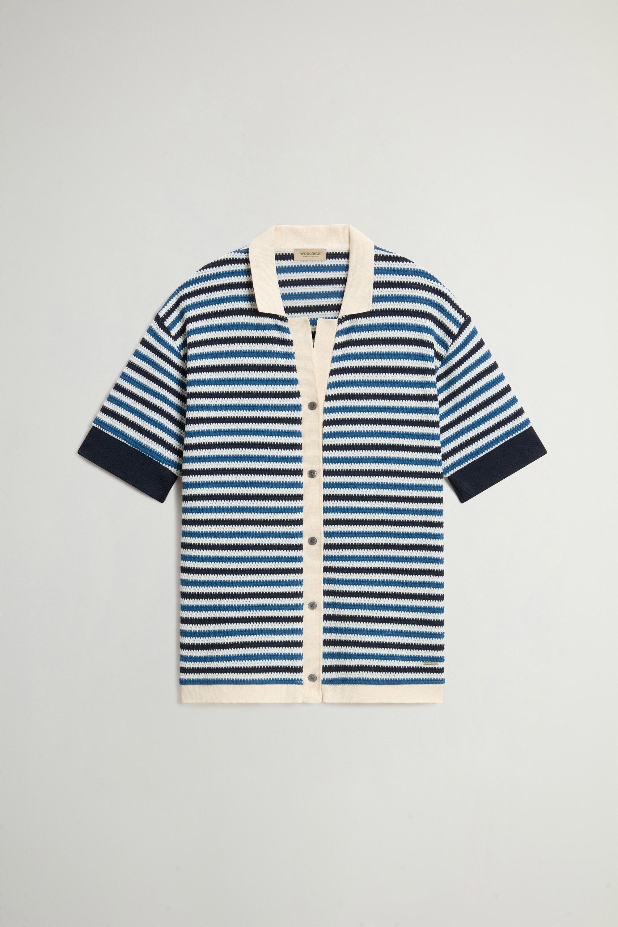 Shirt in Striped Cotton-Blend Multicolor photo 1 | Woolrich
