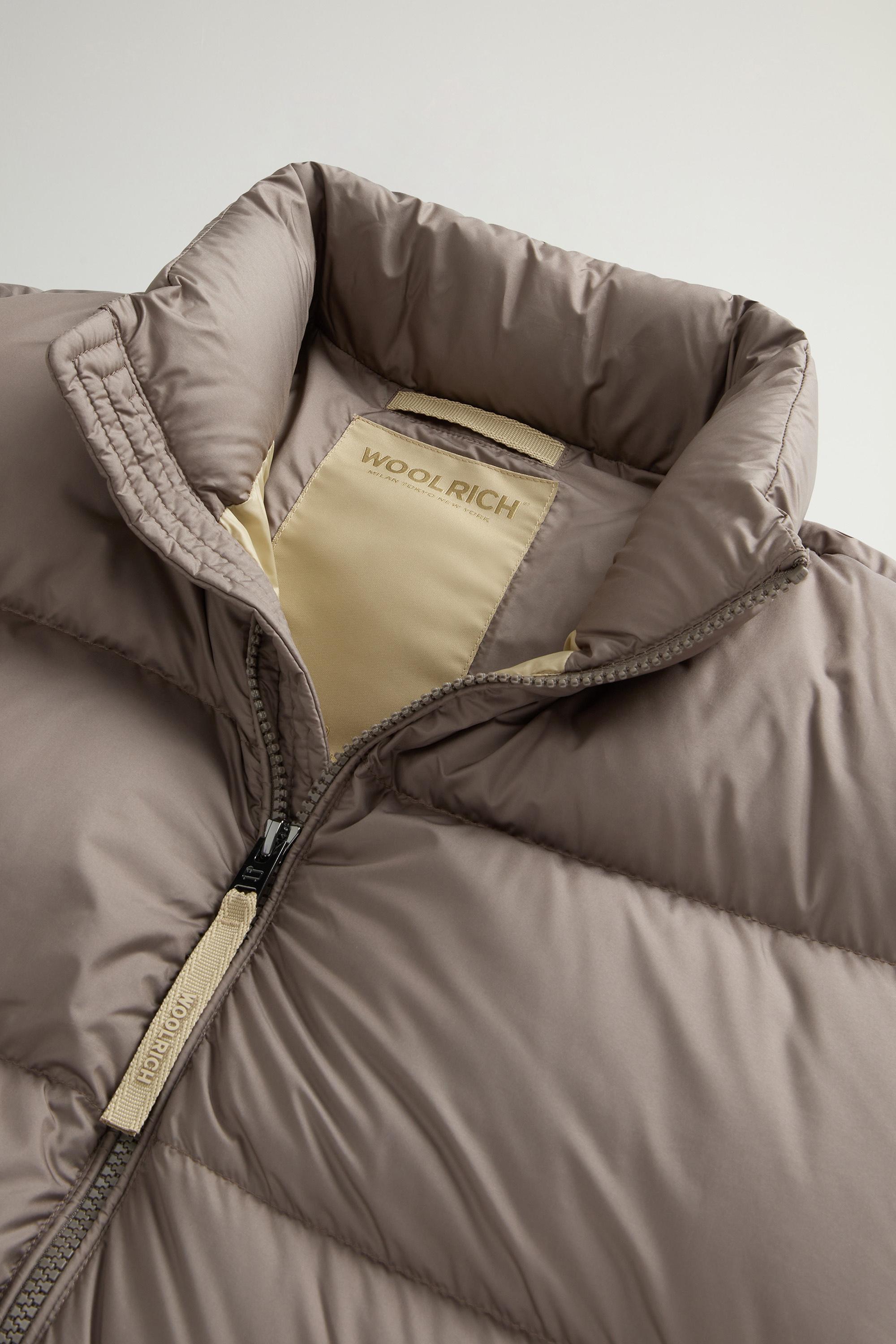 Cloud Down Jacket in Microfiber Brown photo 6 | Woolrich