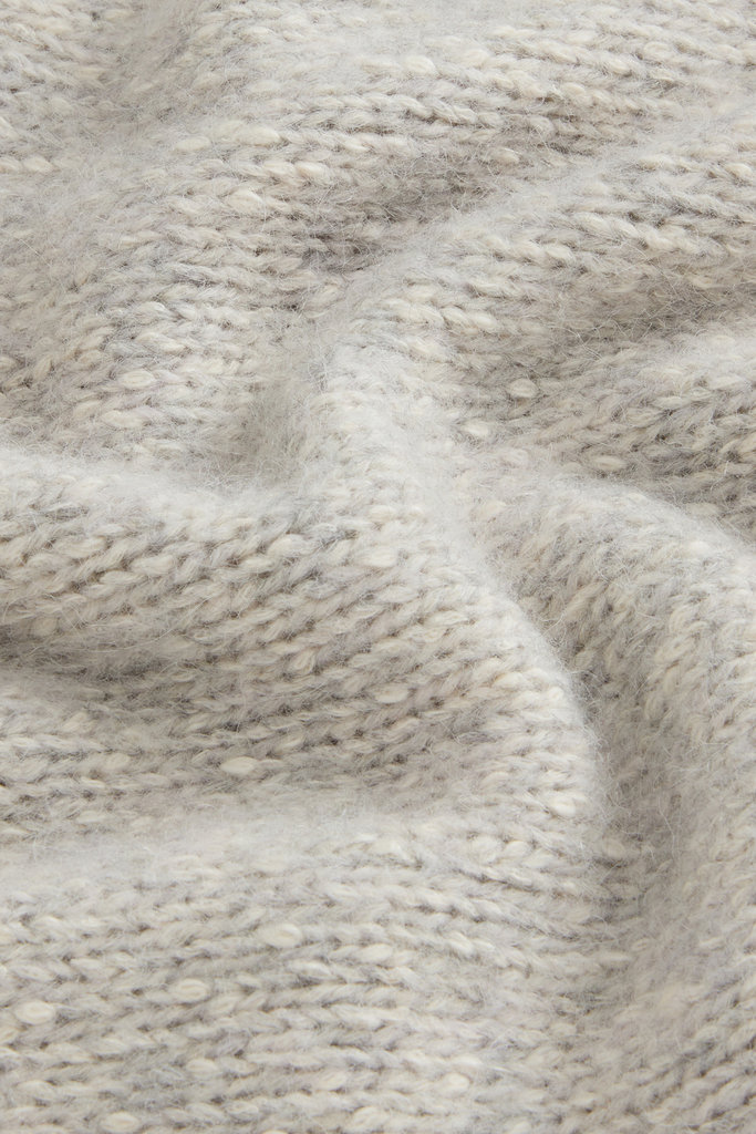 Sweater in Cotton, Alpaca and Wool Blend Gray photo 6 | Woolrich