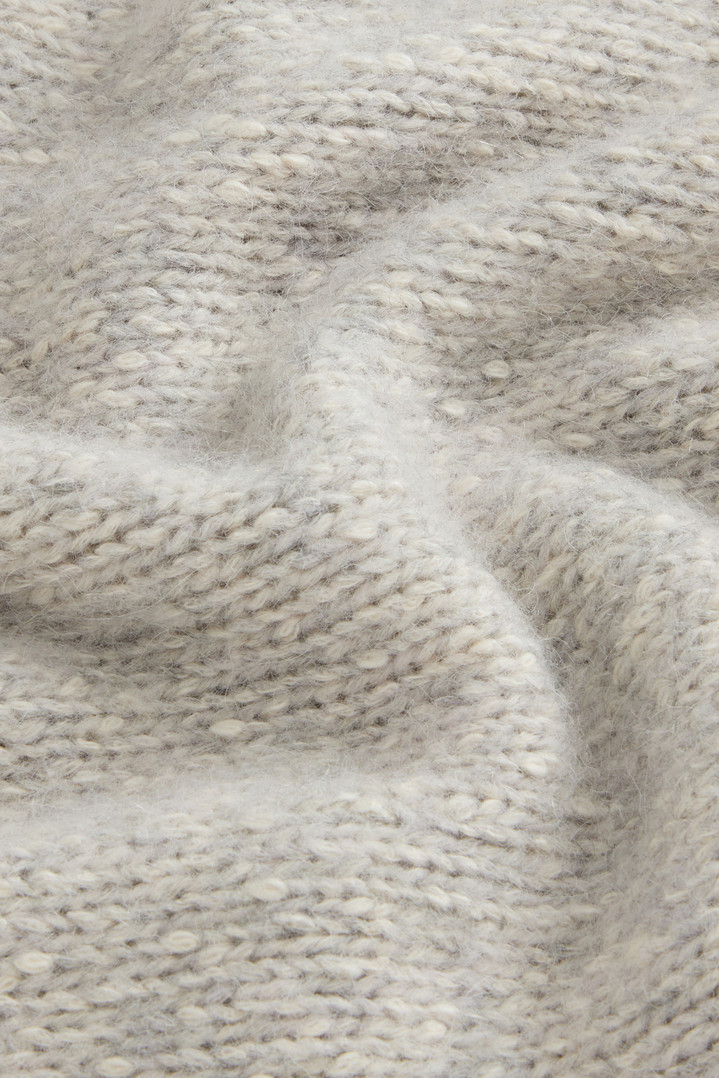 Sweater in Cotton, Alpaca and Wool Blend Gray photo 6 | Woolrich