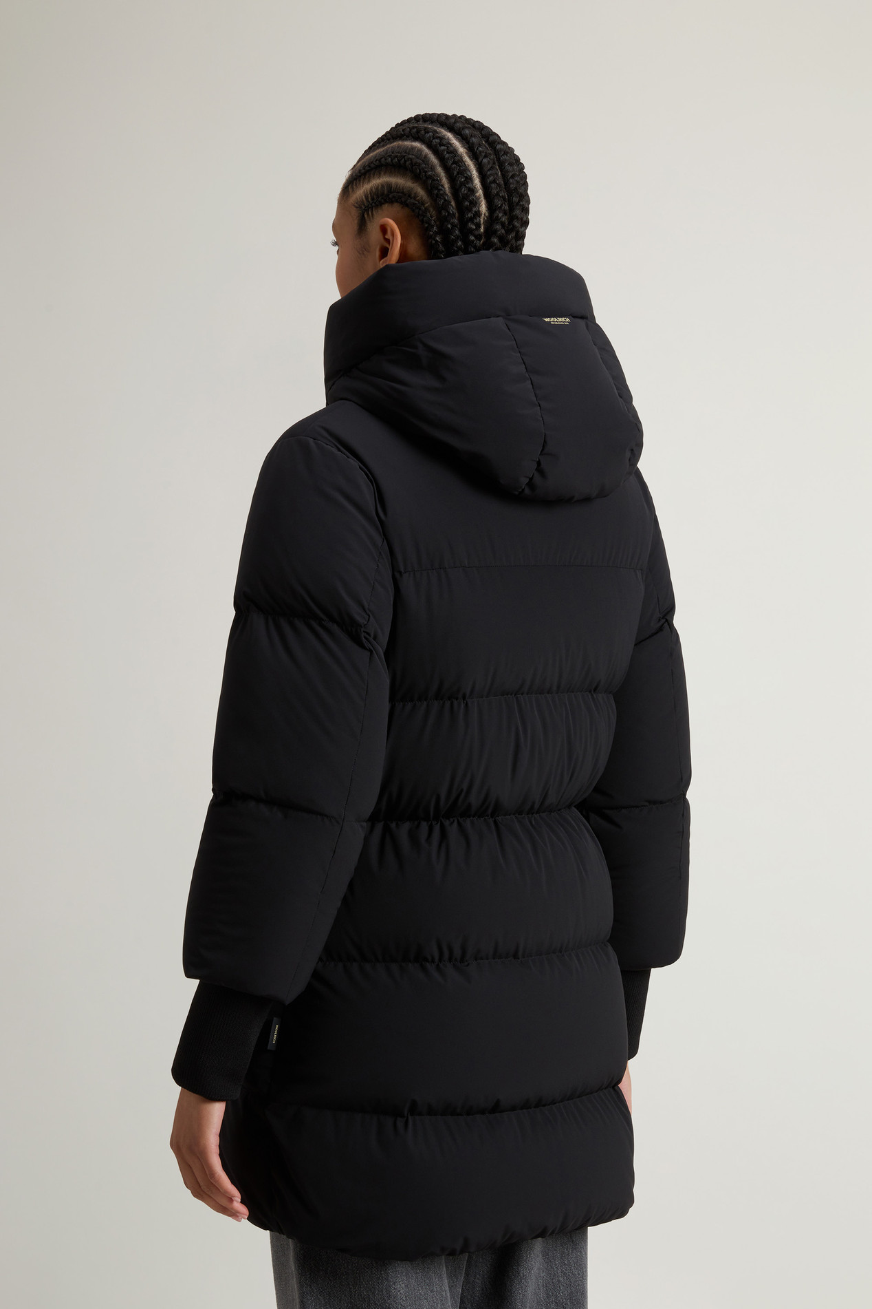 CLOUD MADISON COAT Black photo 3 | Woolrich