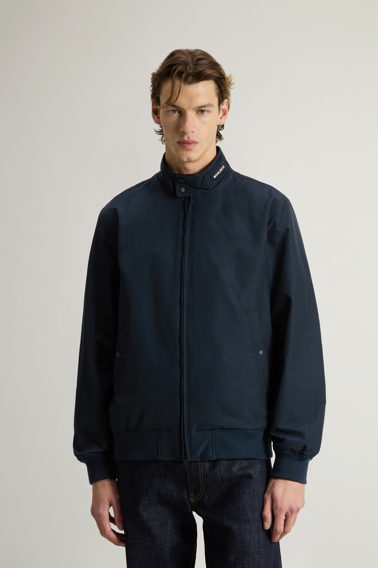Bomberjacke Cruiser aus Light Ramar Blau photo 1 | Woolrich