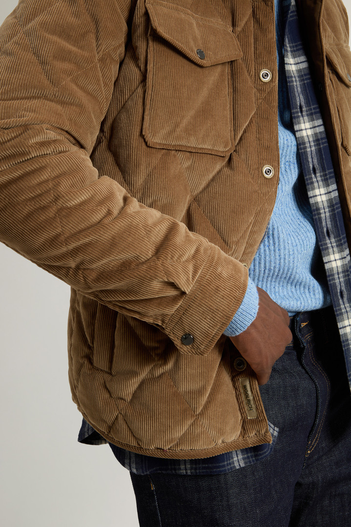 Alaskan Overshirt in Corduroy Brown photo 4 | Woolrich