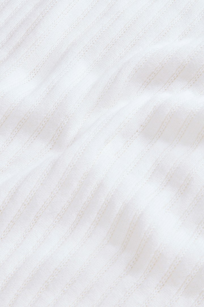 SOFT COTTON SWEATER White photo 6 | Woolrich