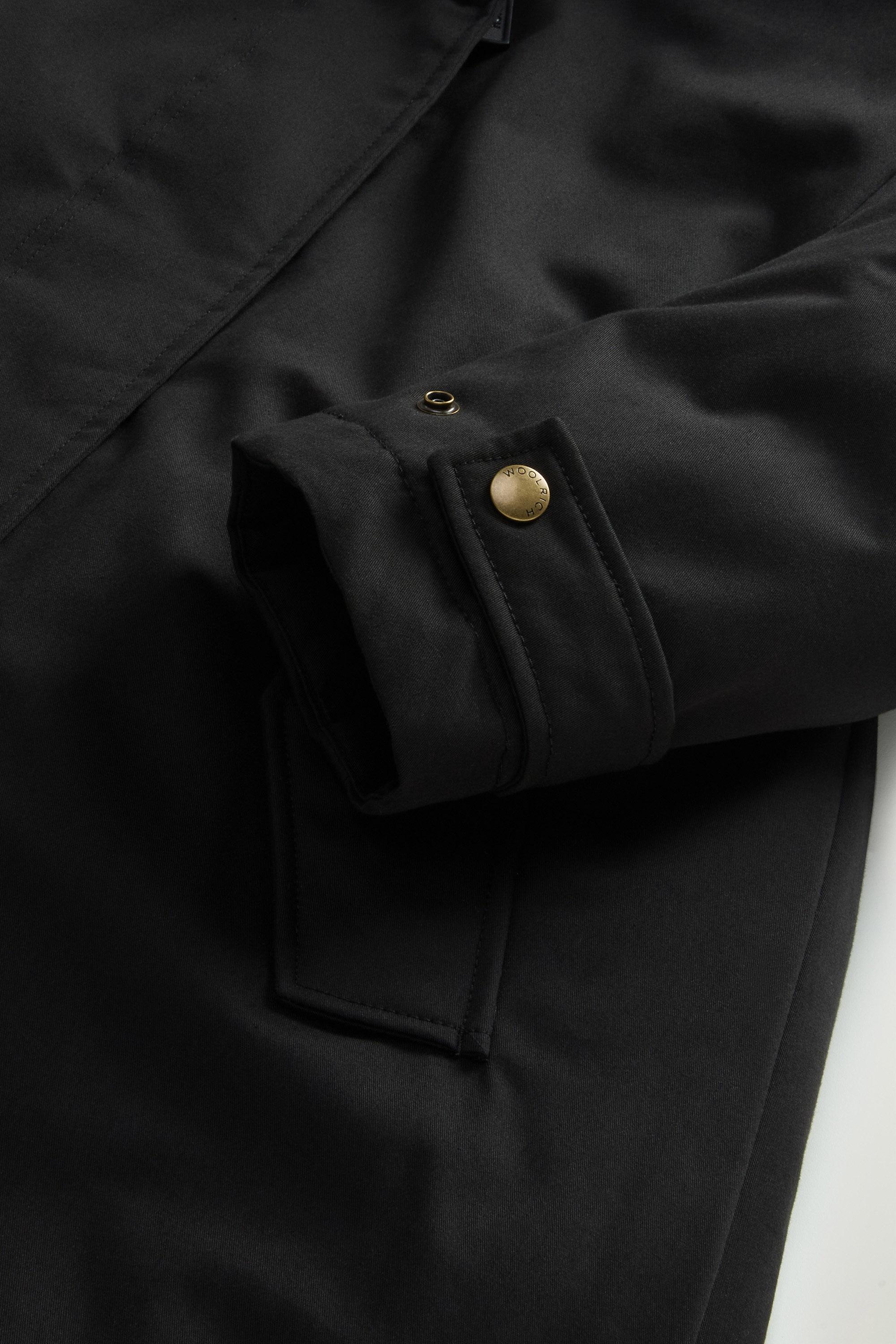 Long Padded Parka in Best Cotton Black photo 8 | Woolrich