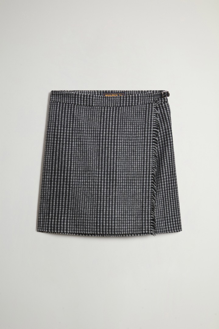 CHECK FLANNEL SKIRT White photo 4 | Woolrich