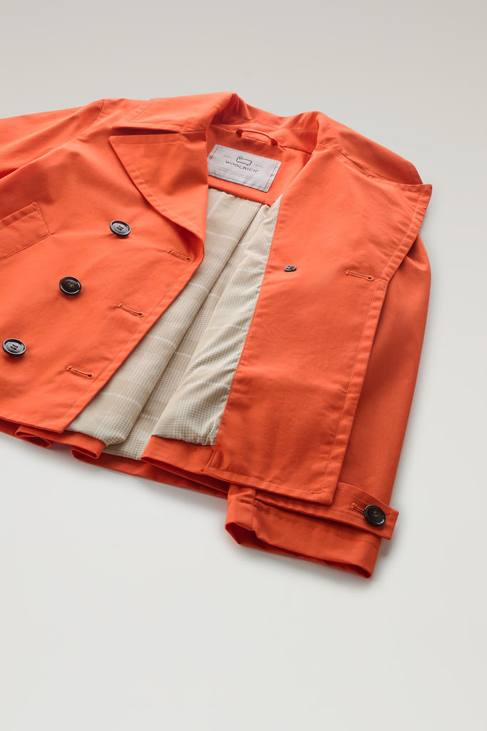 Havice Peacoat in Best Cotton Orange photo 4 | Woolrich