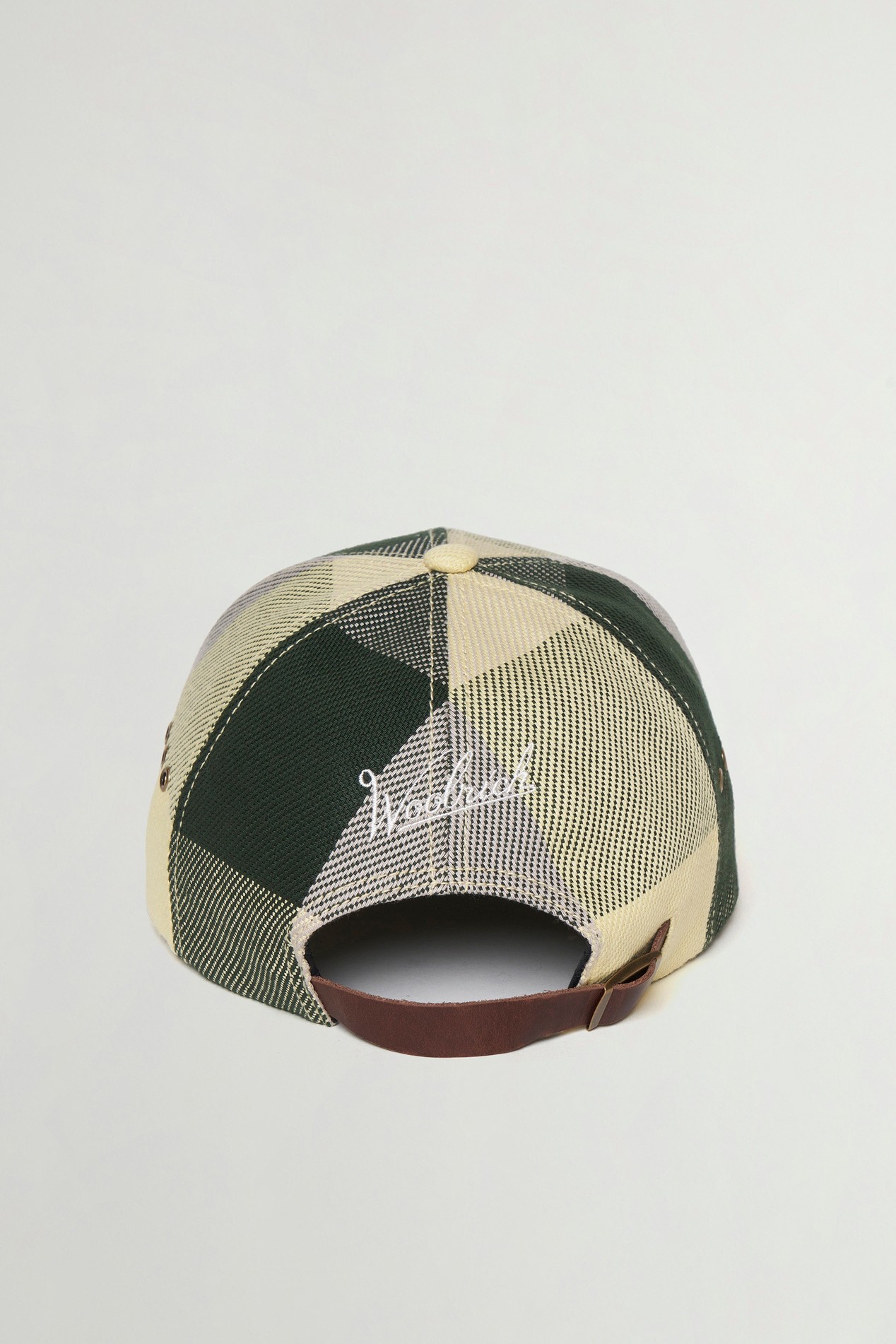 BUFFALO CHECK FIELD CAP Yellow photo 3 | Woolrich