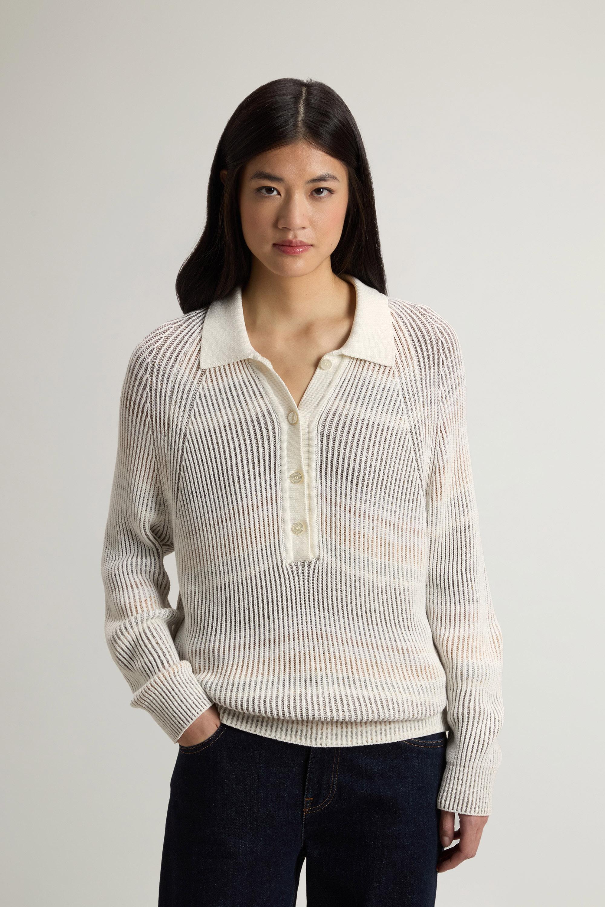 Vanisé Sweater in Cotton Blend White photo 1 | Woolrich