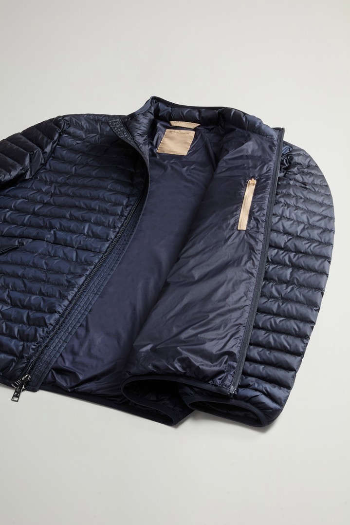 Lightweight Allen Down Jacket in Ripstop Nylon Blue photo 8 | Woolrich