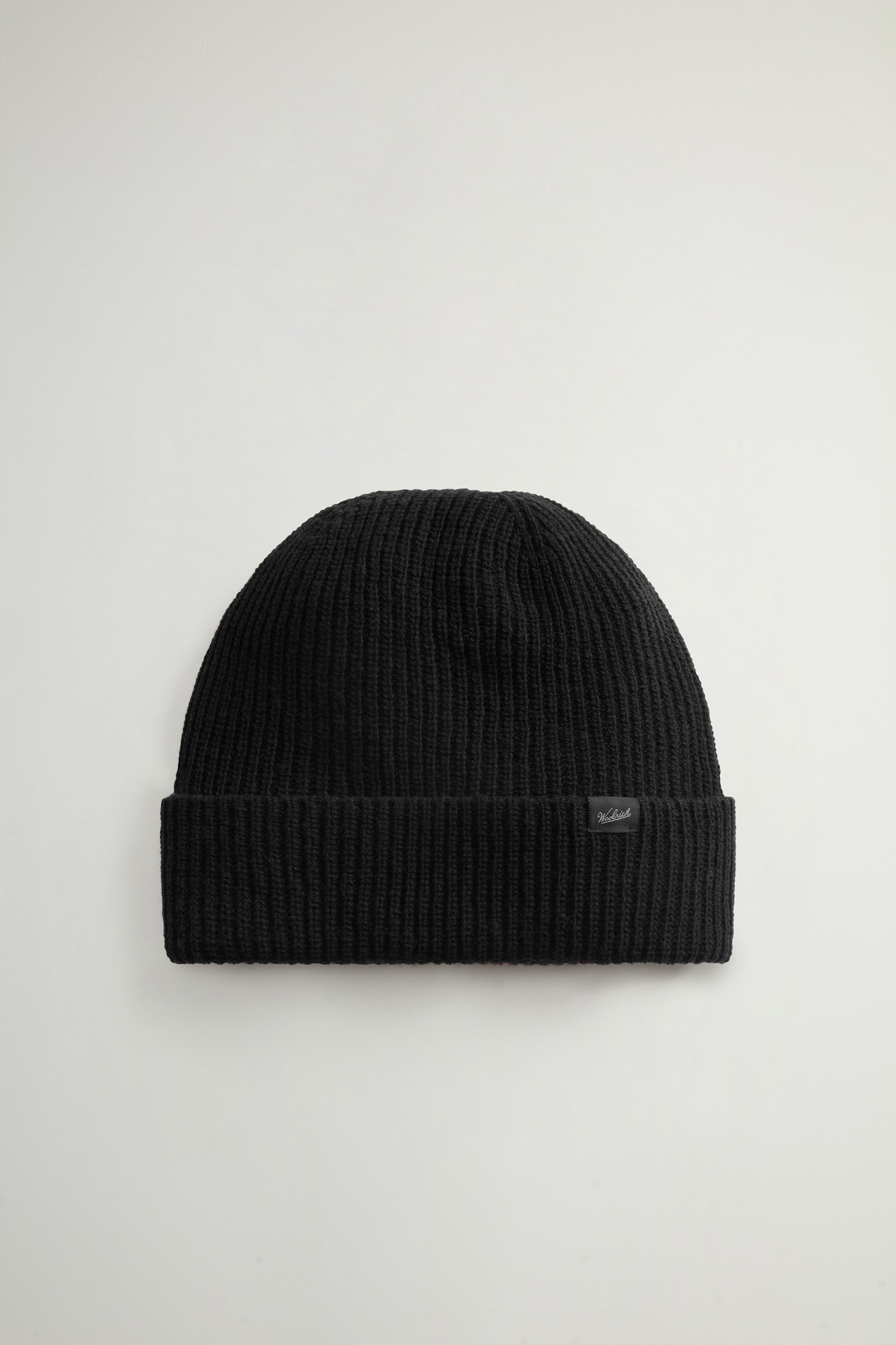 Beanie in Wool Blend Black photo 1 | Woolrich