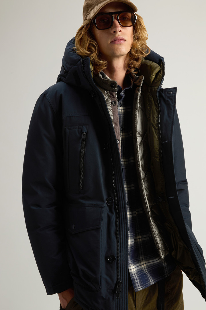 Arctic Parka Evolution in Ramar Cloth Blue photo 4 | Woolrich