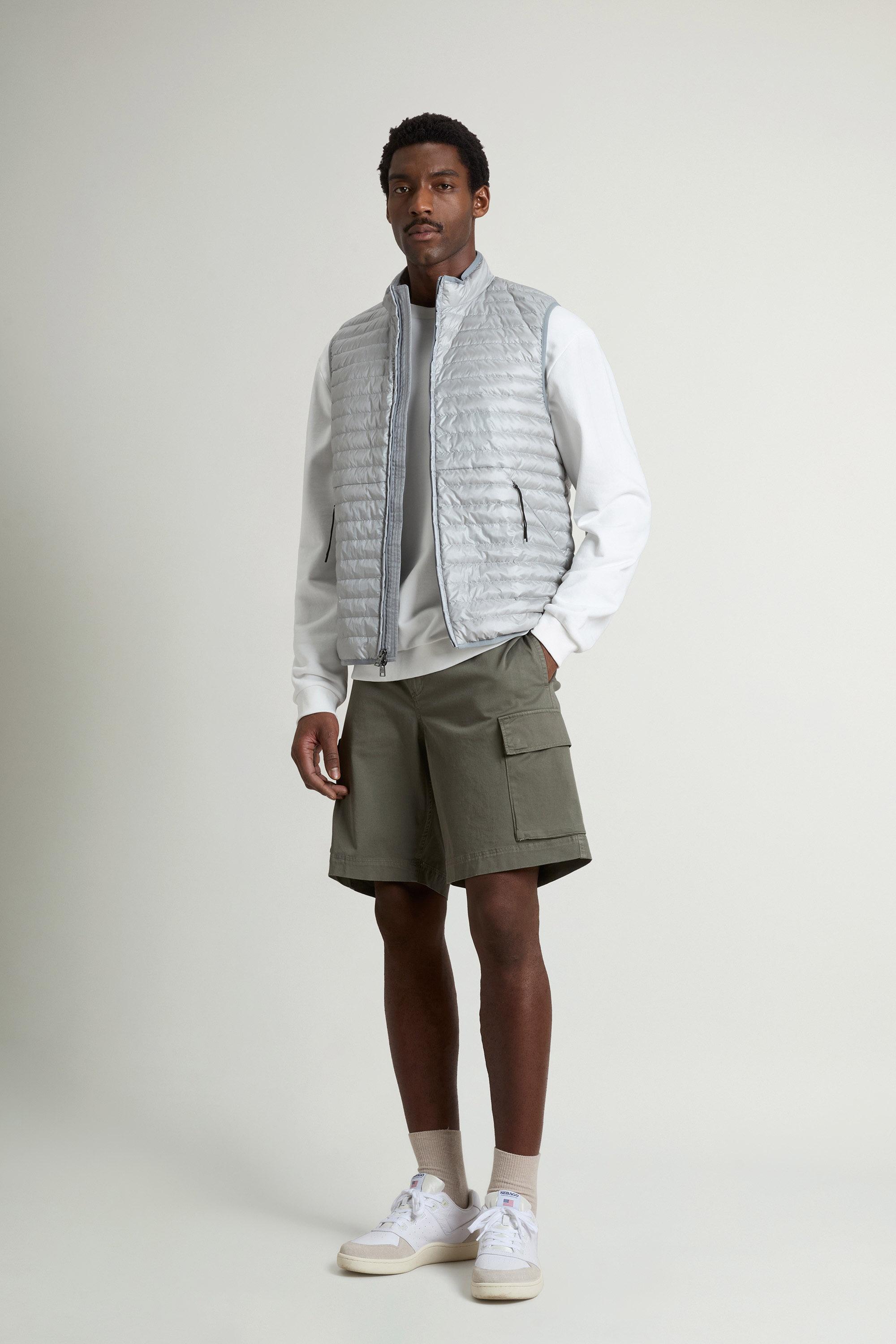 Allen gefütterte Weste aus Ripstop-Nylon Grau photo 1 | Woolrich