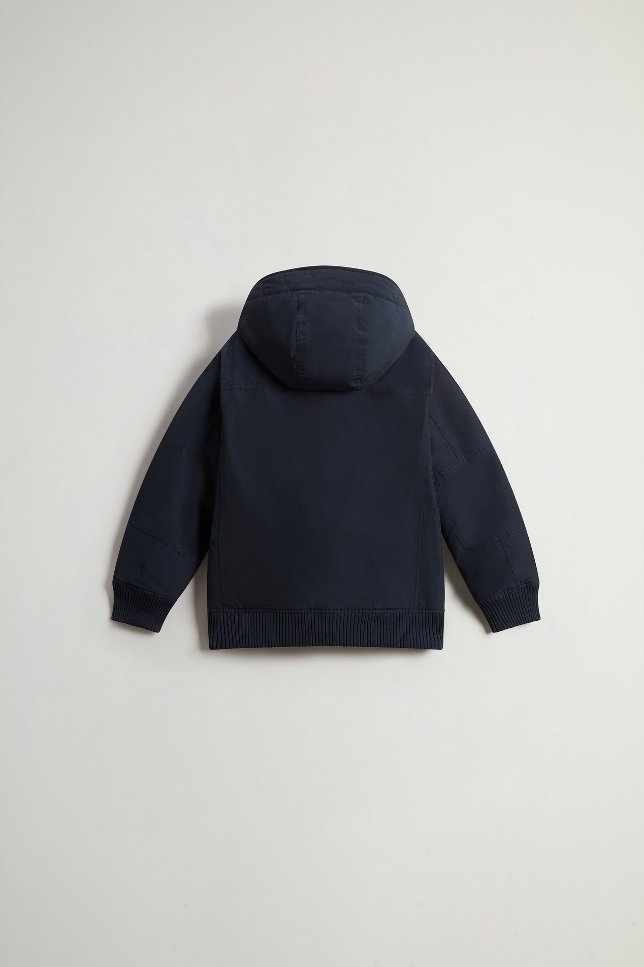 Boys’ Polar Bomber Jacket in Ramar Cloth Blue photo 4 | Woolrich