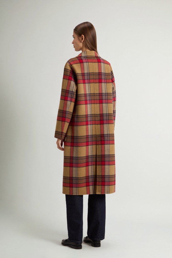Coat in Double-Face Pure Wool Red photo 3 | Woolrich