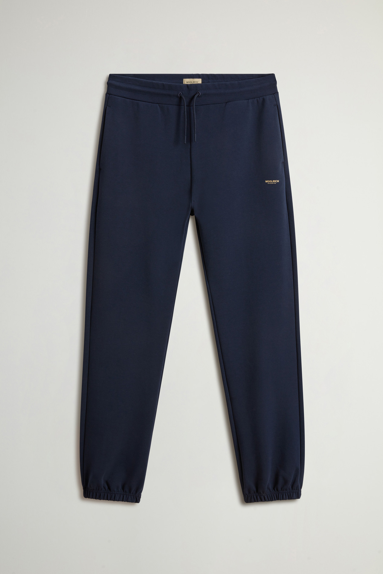 Pants in Cotton-Blend Interlock Blue photo 3 | Woolrich