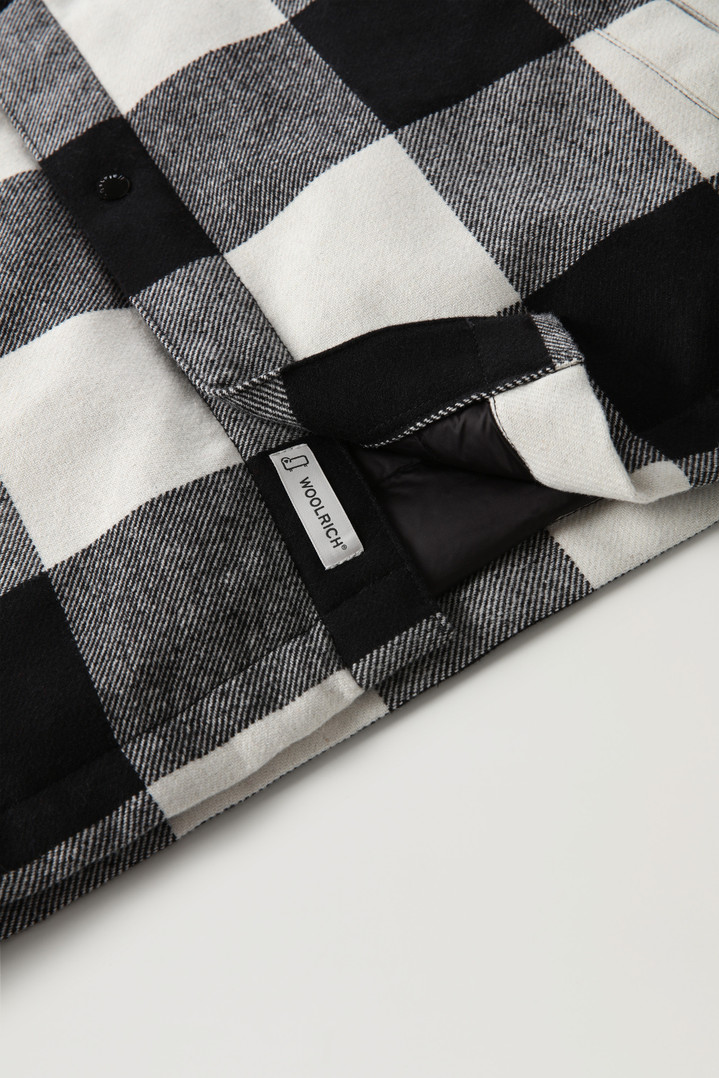 Alaskan Padded Check Overshirt in Recycled Italian Wool Blend Multicolor photo 5 | Woolrich