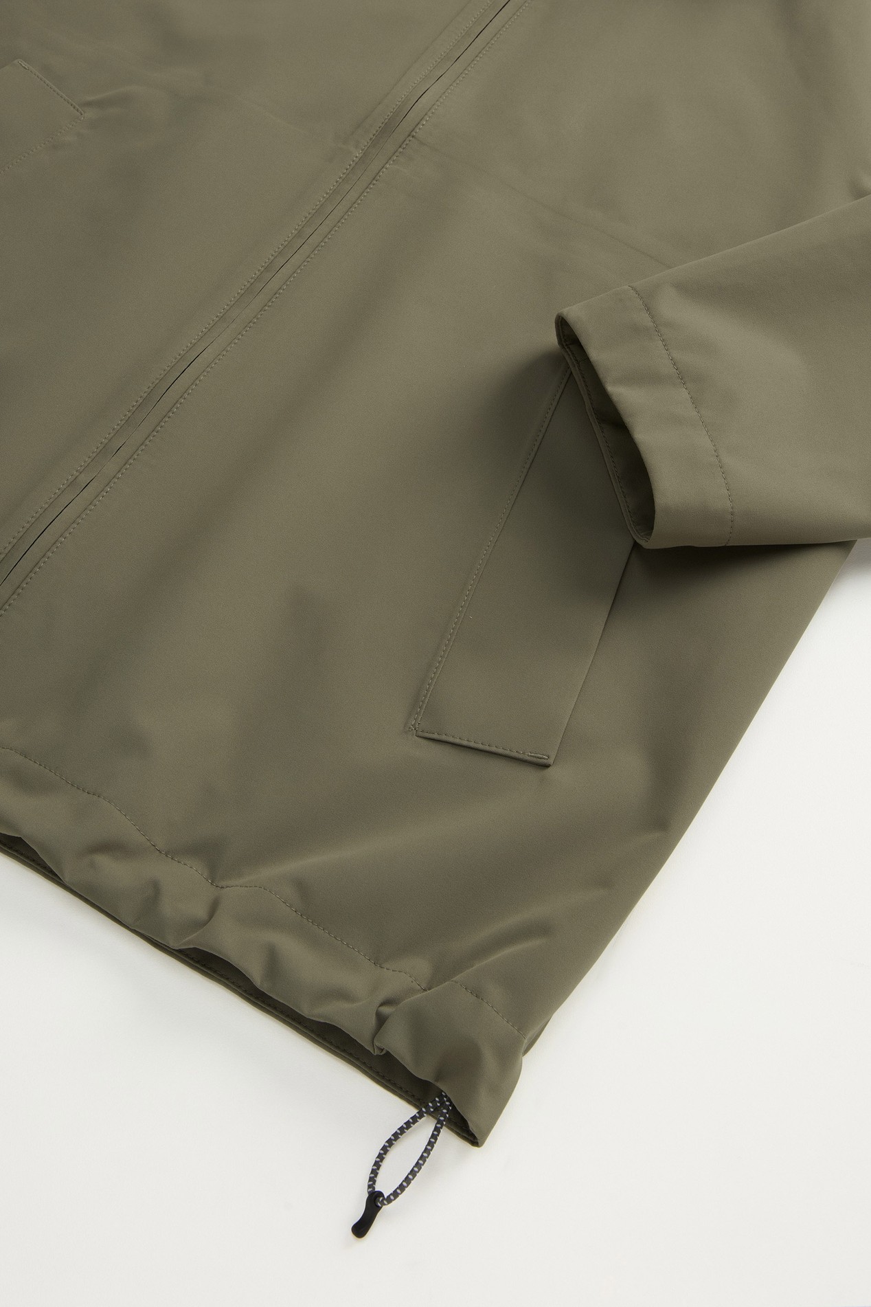 Pacific Jacket in Two-Layered Fabric Green photo 7 | Woolrich