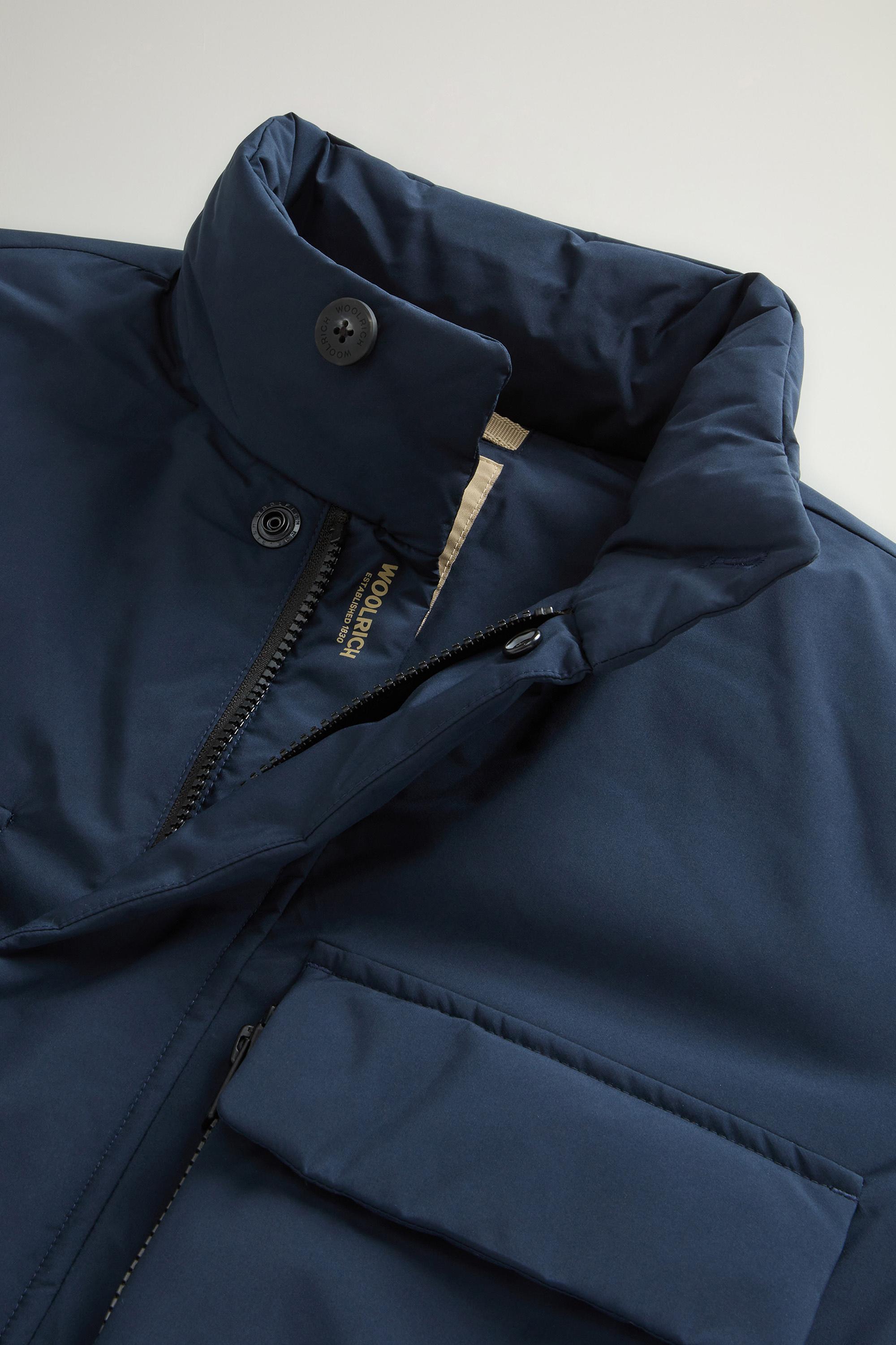 Cloud Jacket with Stand-Up Collar Blue photo 6 | Woolrich