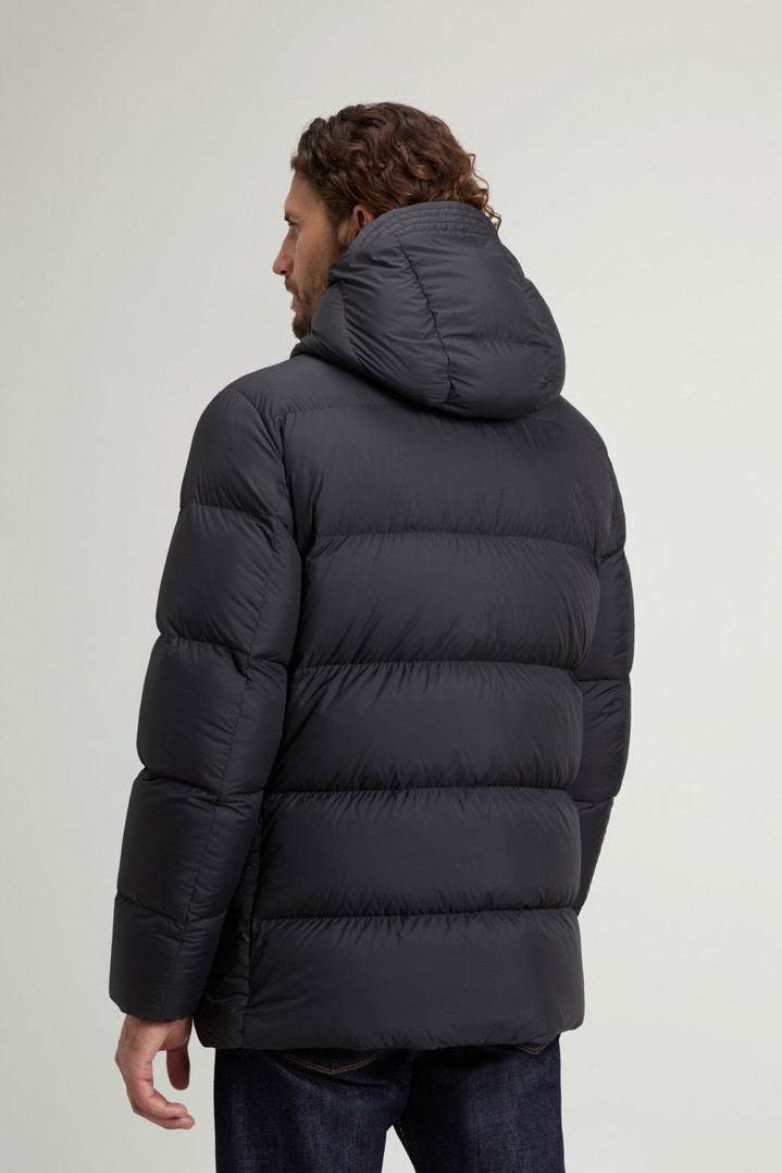Cloud Parka aus Mikrofaser Schwarz photo 3 | Woolrich