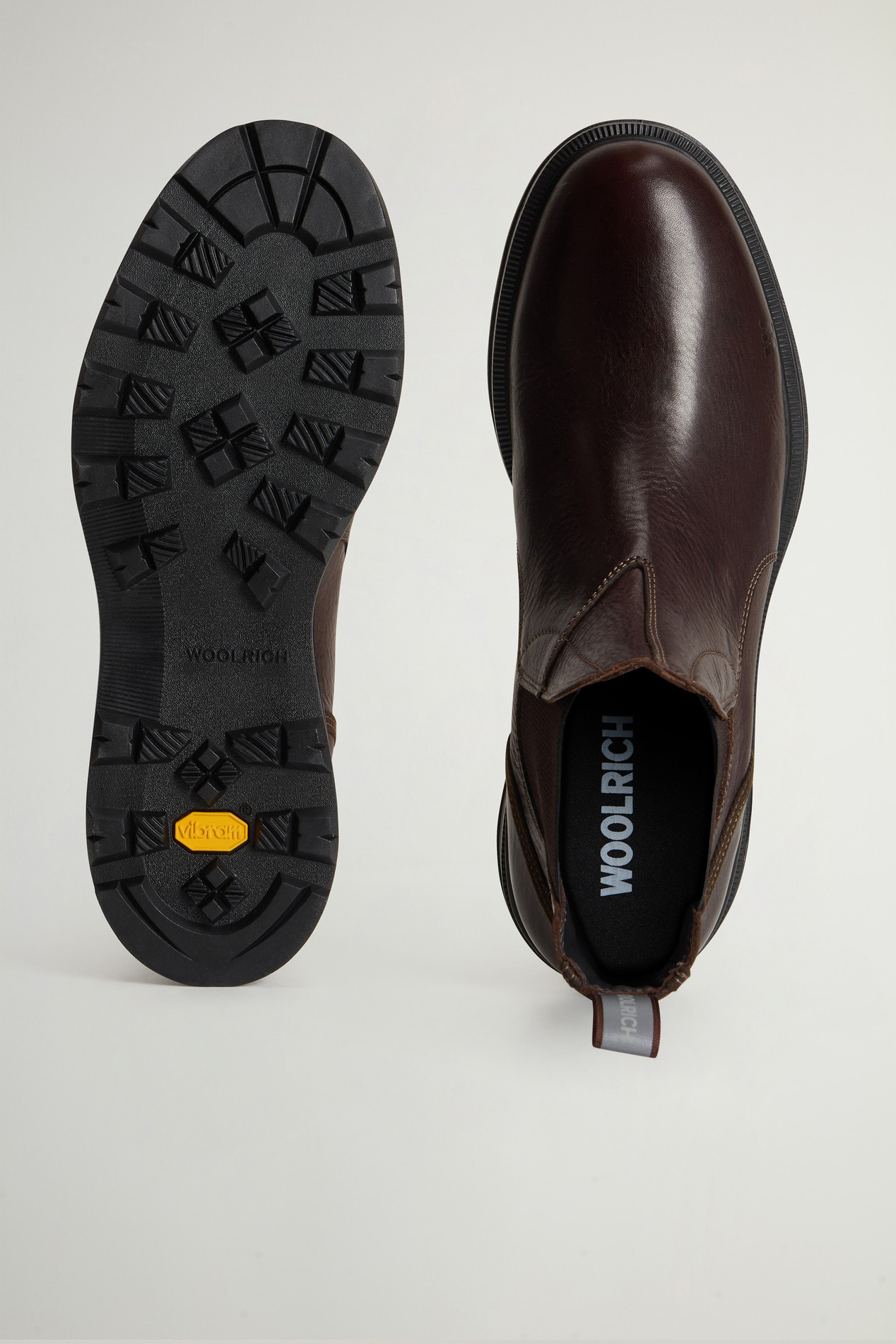 Stone Grove Ankle Boots in Cowhide Leather Brown photo 4 | Woolrich