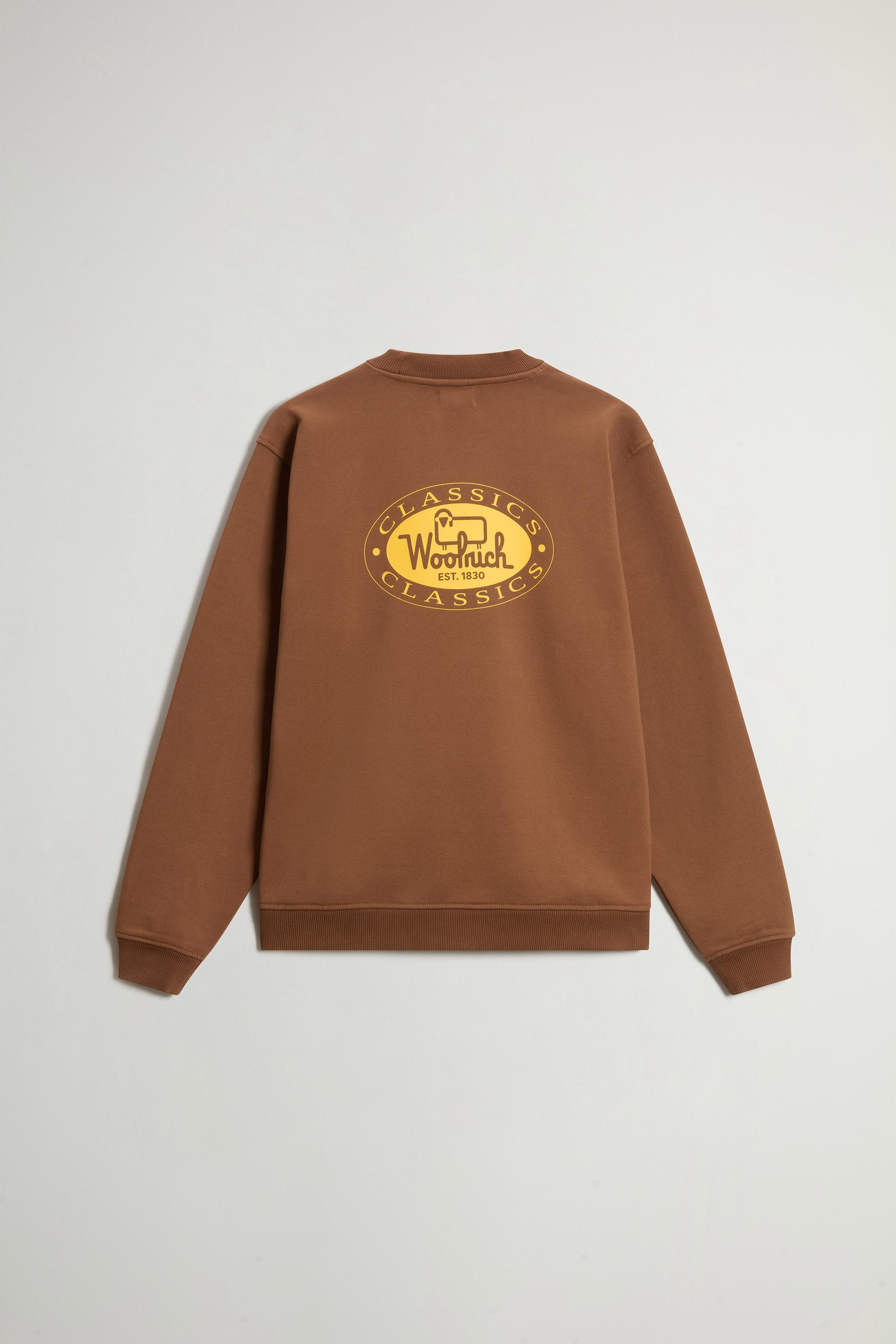 GRAPHIC CREWNECK Brown photo 6 | Woolrich