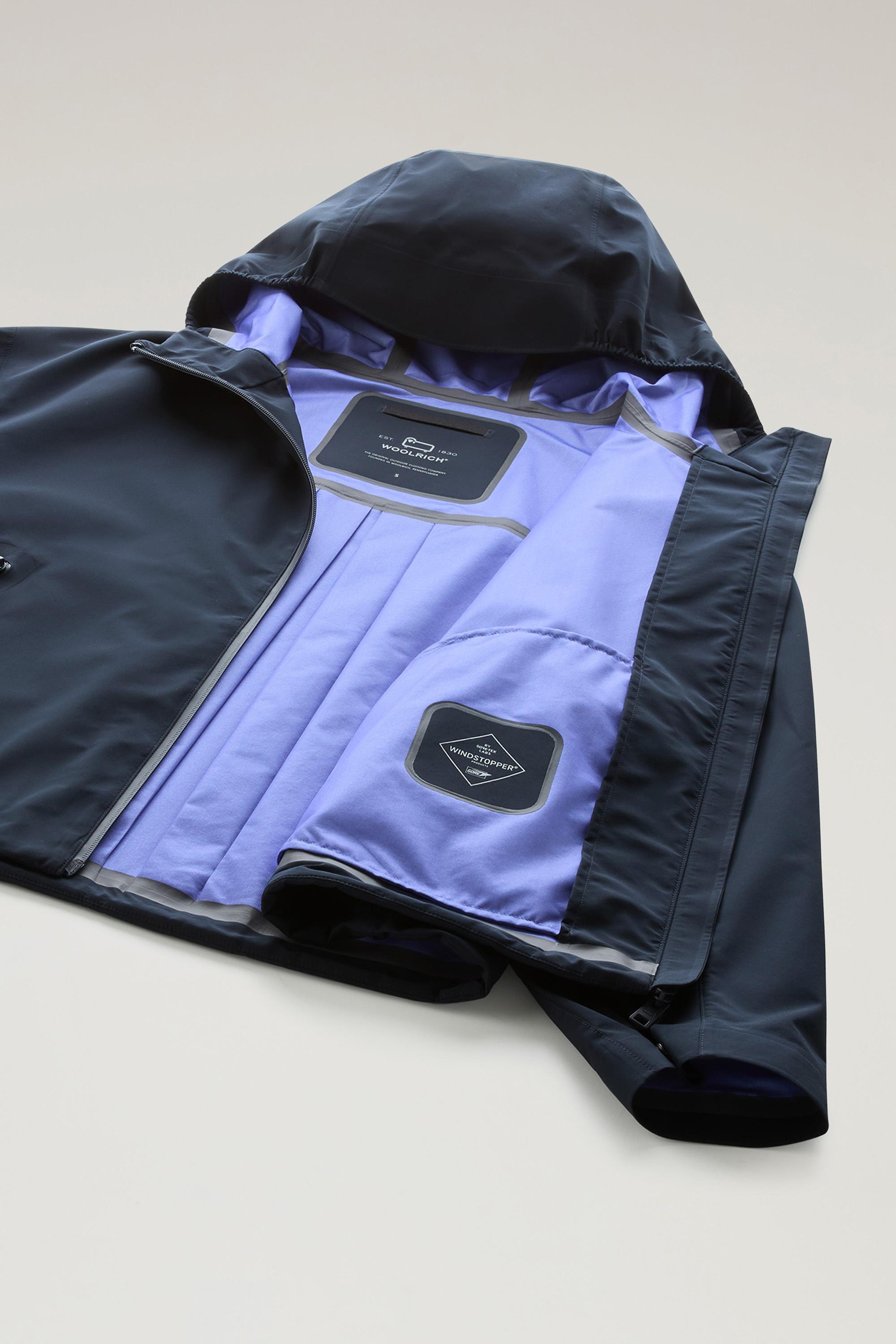 Jacket in Windstopper Gore-Tex Blue photo 5 | Woolrich