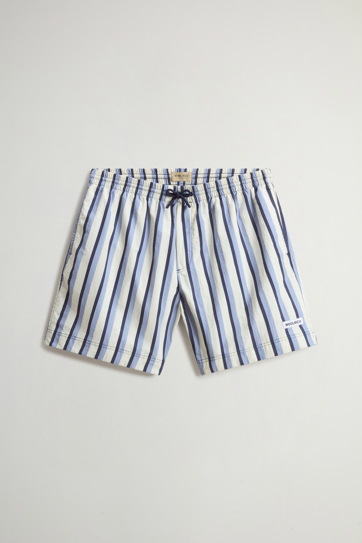 PRINTED SWIM SHORTS Blue photo 4 | Woolrich