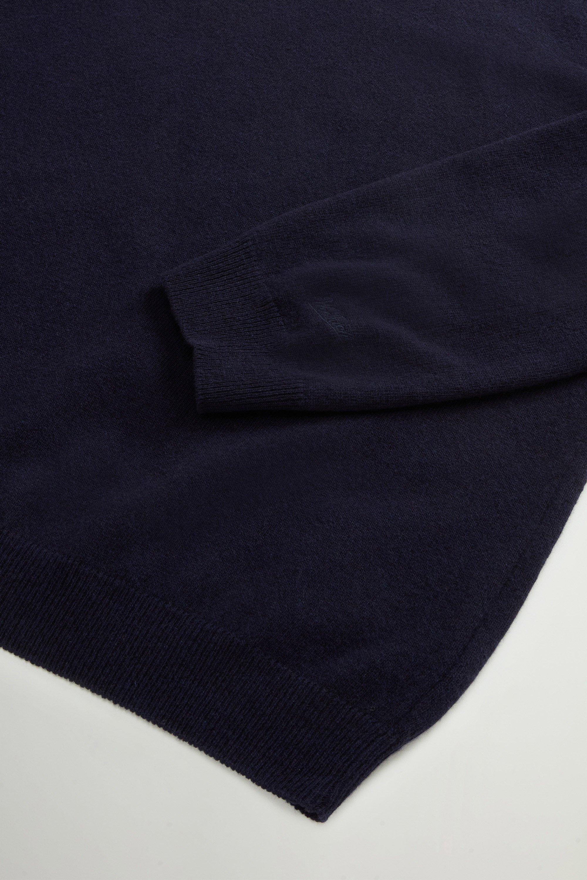 Turtleneck Sweater in Pure Virgin Wool Blue photo 6 | Woolrich