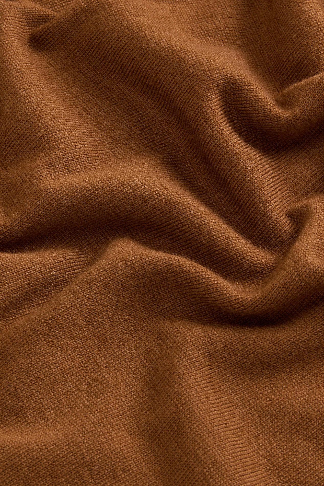 Long Cardigan in Pure Merino Virgin Wool Brown photo 7 | Woolrich