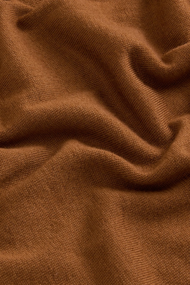 Long Cardigan in Pure Merino Virgin Wool Brown photo 3 | Woolrich