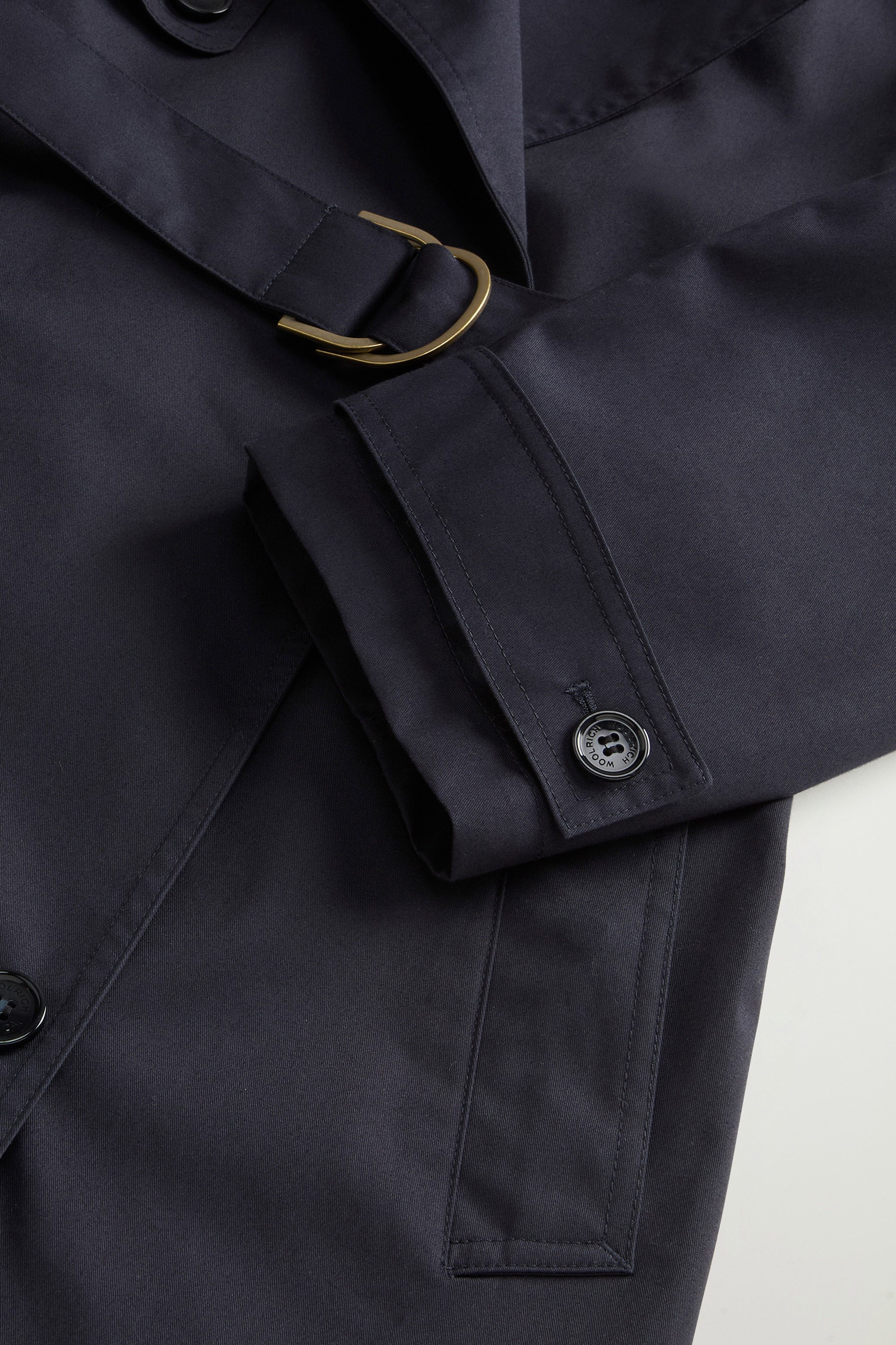 TECH COTTON TRENCH Blue photo 7 | Woolrich