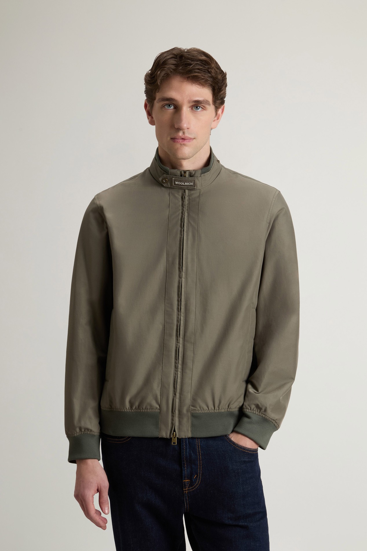 SPRING LEWIS BOMBER Green photo 1 | Woolrich