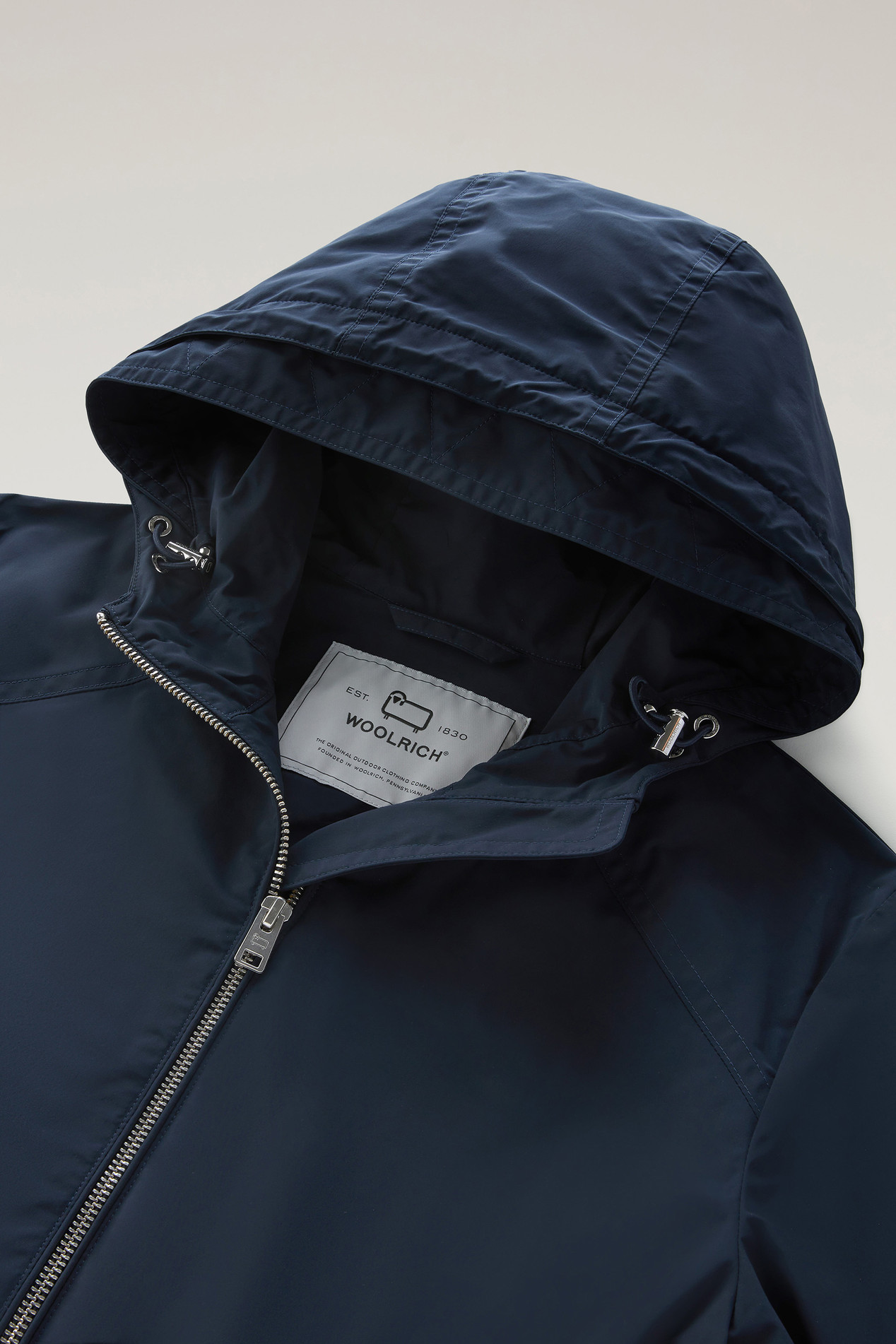 Summer Jacket in Urban Touch Blue photo 2 | Woolrich