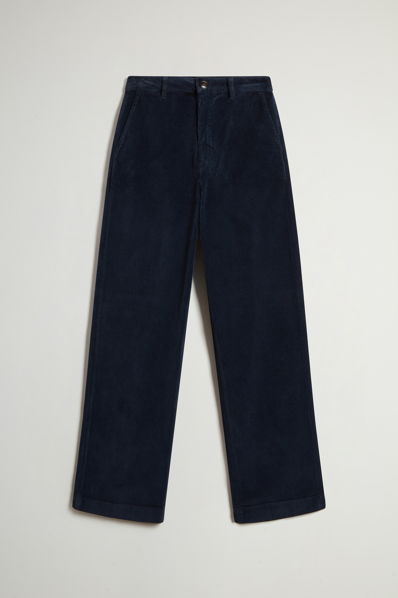 Garment-Dyed Corduroy Pants Blue photo 1 | Woolrich